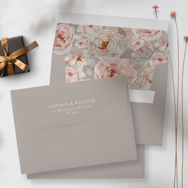 Elegant Peony Floral Envelope (Creator Uploaded)