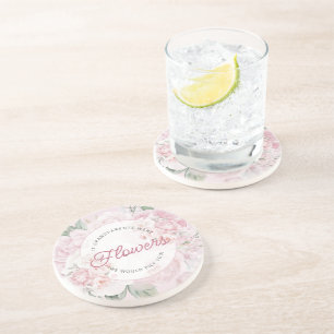 Elegant Peony Flowers Grandparents We'd Pick You Coaster