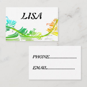 ELEGANT PERSONAL   BUSINESS CARD
