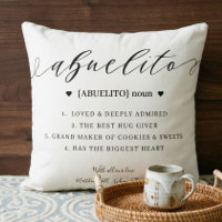Elegant Personalised Abuelito Definition Keepsake