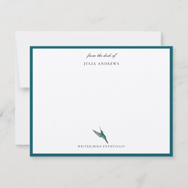 Elegant personalised  card (Front)