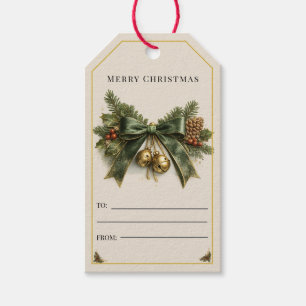 Elegant Personalised Christmas Gift Tags