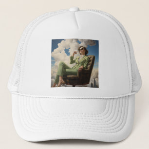 Elegant Personalised Custom Modern simple Trucker Hat