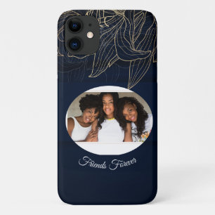 Elegant personalised friendship day photo printed Case-Mate iPhone case