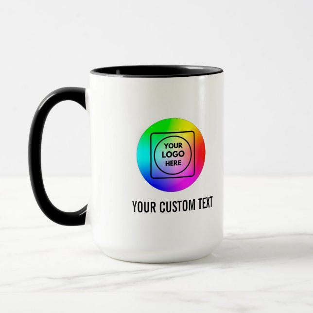 Elegant Personalised High Quality 15oz mug (Left)