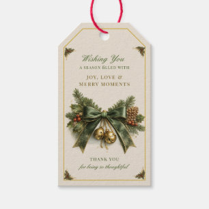 Elegant Personalised Holiday Gift Tag
