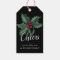 Elegant Personalised Holly Gift Tag