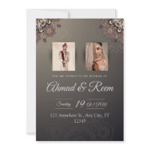 Elegant Personalised Indian Wedding Invitation Car