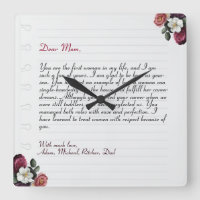 Elegant Personalised Love Letter Handwritten