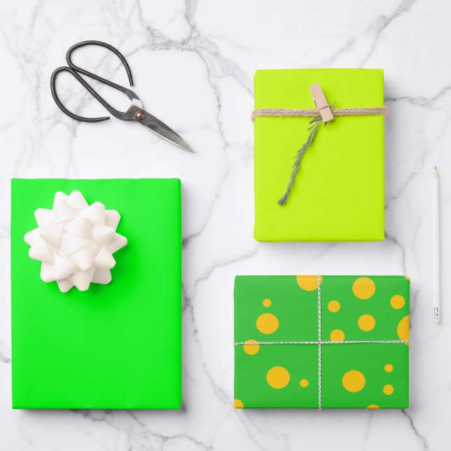 Elegant Personalised Monogram Name Green Gift  Wrapping Paper Sheet (Front)