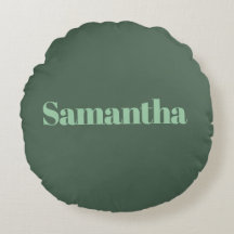 Elegant Personalised Name Typography |sage green