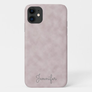Elegant Personalised Rose Colour Parchment Case-Mate iPhone Case