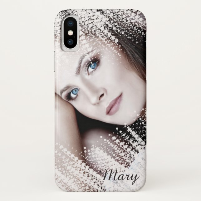 Elegant Personalised Women's Phone Case - Stylish  (Back)