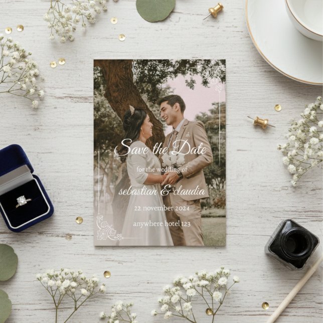 “Elegant Personalized Save the Date Card” (Creator Uploaded)