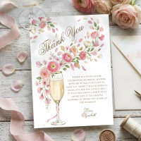 Elegant Petals and Prosecco Floral Bridal Shower