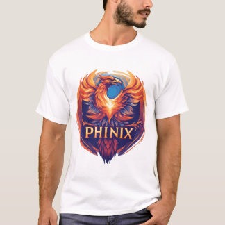 Elegant Phinix Phoenix Logo – Rebirth & Growth T-Shirt
