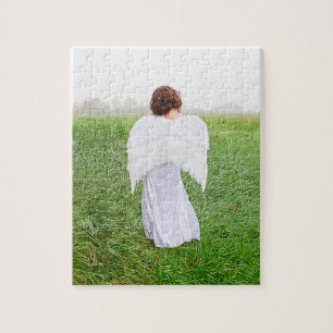 Elegant Photo Art Angel Jigsaw Puzzle