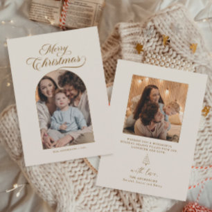 Elegant Photo Christmas Card
