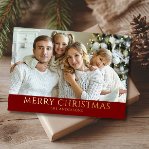 Elegant Photo Christmas Gold