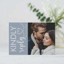 Elegant Photo Dusty Blue Wedding