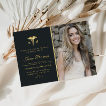 Elegant photo Nursing school graduation party