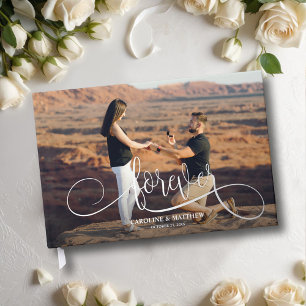 Elegant Photo Wedding Guest Book