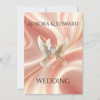 Elegant Photo Wedding Invitation Card – Modern