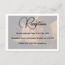 Elegant Photo Wedding Reception 