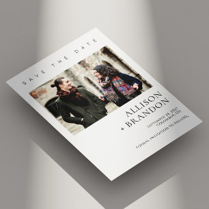 Elegant Photo Wedding Save The Date