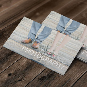 Elegant Photography Event Photographer Business Card
