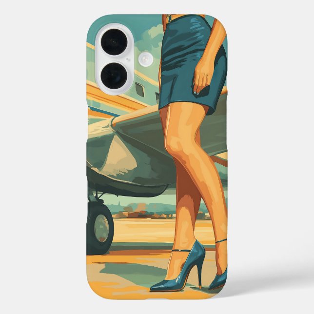 Elegant Pilot by the Jet Case-Mate iPhone Case (Back)