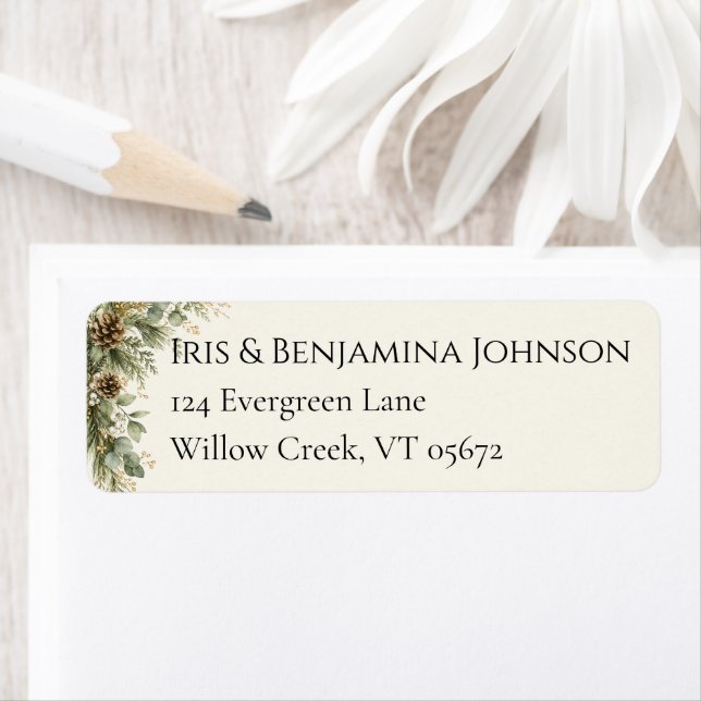 Elegant Pine & Evergreen Winter Botanica (Insitu)