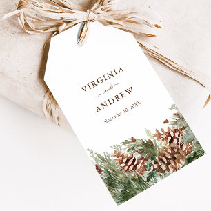 Elegant Pine Gift Tags