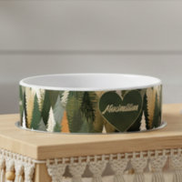Elegant Pine Tree Pattern | Rustic Forest