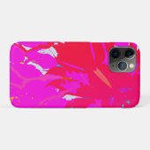 Elegant Pink Abstract Pattern Case-Mate iPhone Case (Back (Horizontal))