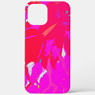 Elegant Pink Abstract Pattern iPhone 12 Pro Max Case