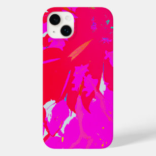 Elegant Pink Abstract Pattern Case-Mate iPhone 14 Plus Case