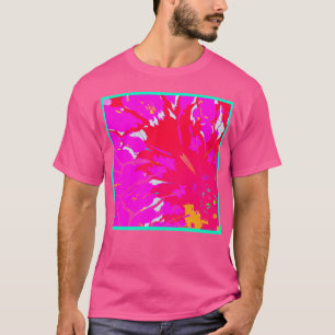 Elegant Pink Abstract Pattern T-Shirt