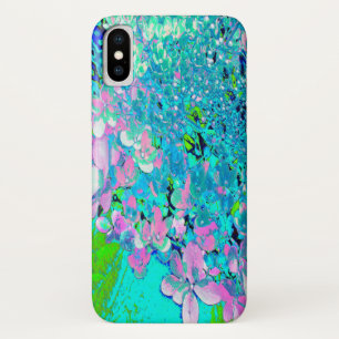 Elegant Pink and Blue Limelight Hydrangea Case-Mate iPhone Case