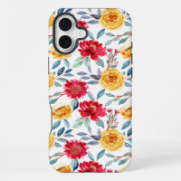 Elegant Pink and Purple Flower Pattern Case-Mate i