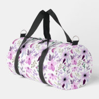 Elegant Pink and Purple Flower Pattern