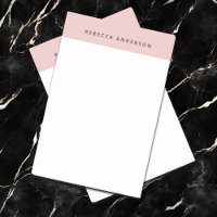 Elegant Pink & Cyan-Blue Modern Name