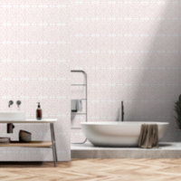 Elegant Pink Damask Pattern