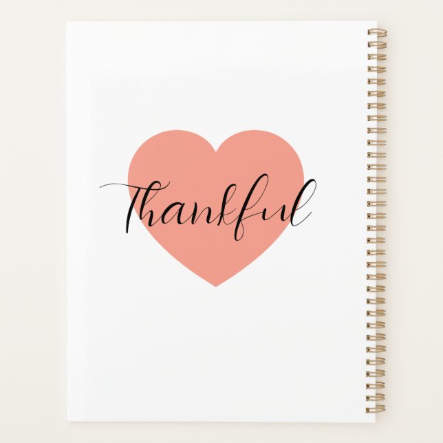 Elegant Pink Dress Planner | Motivationa (Back)