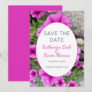 Elegant Pink Floral  Invitation