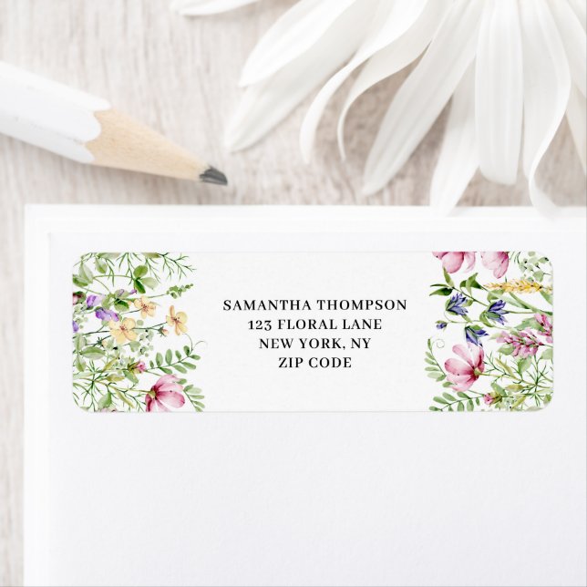 Elegant Pink Floral Meadow  (Insitu)