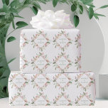 Elegant Pink Floral Sage Typography Custom Wedding Wrapping Paper<br><div class="desc">Lovely pink and ivory floral wrapping paper with a beautiful diamond wreath of pretty blush and ivory peonies. This beautiful peony flower wedding gift wrap features the couple's names personalised in the design with sage green typography. Customise this cute wrapping paper for your friends on their special day or use...</div>