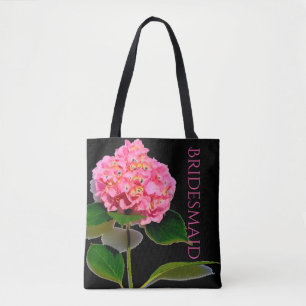 Elegant Pink flower pink floral pink hydrangea Tote Bag