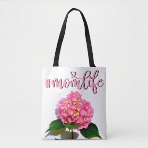 Elegant Pink flower pink floral pink hydrangea Tote Bag