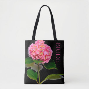 Elegant Pink flower pink floral pink hydrangea Tote Bag